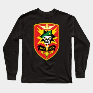 MAC V SOG Special Forces Patch Long Sleeve T-Shirt